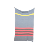 Chevron Stripes Travel Set - Blanket, Eye Mask and Pouch - Sidney Byron