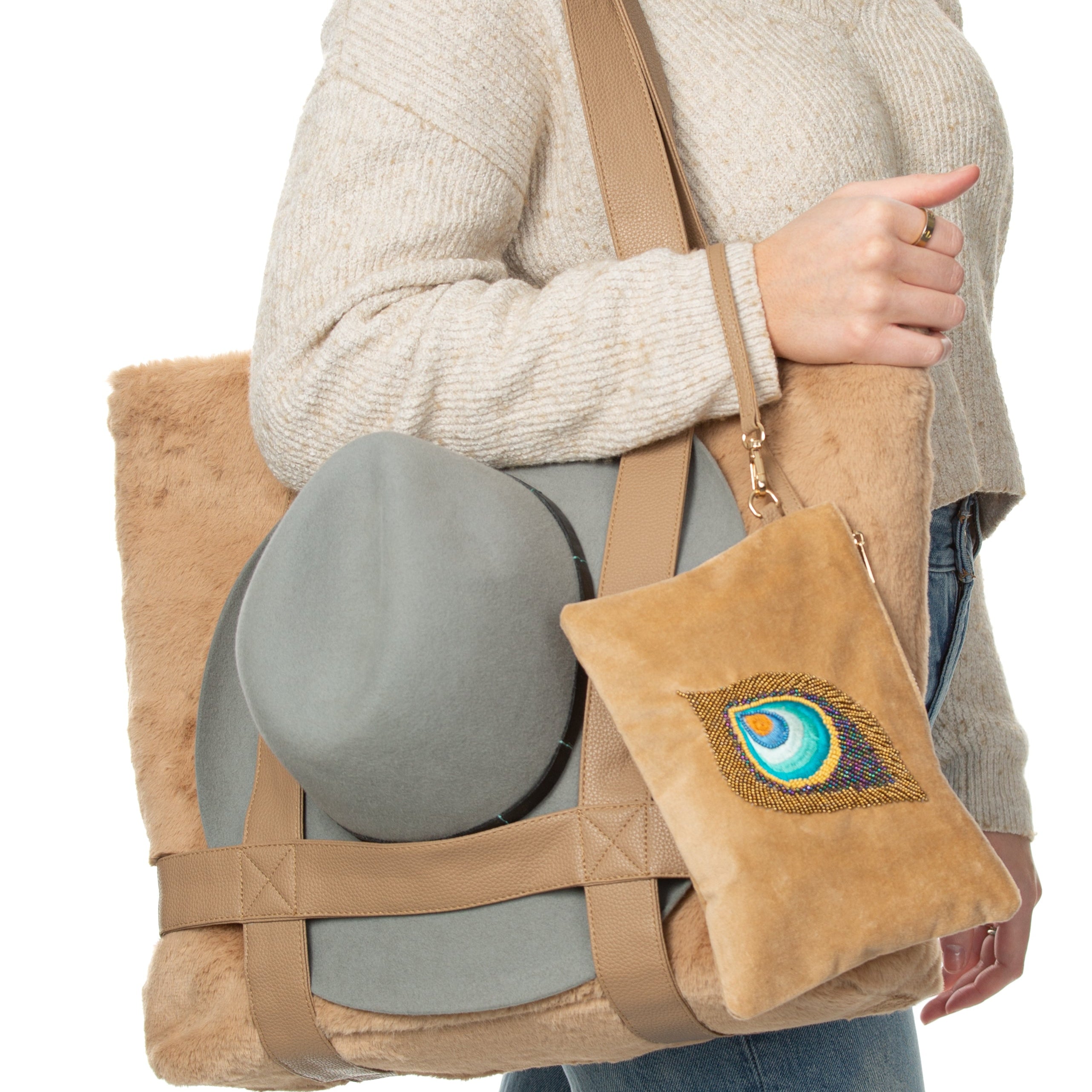 Winter Suncatcher Dominique Tote and Pouch - Sidney Byron