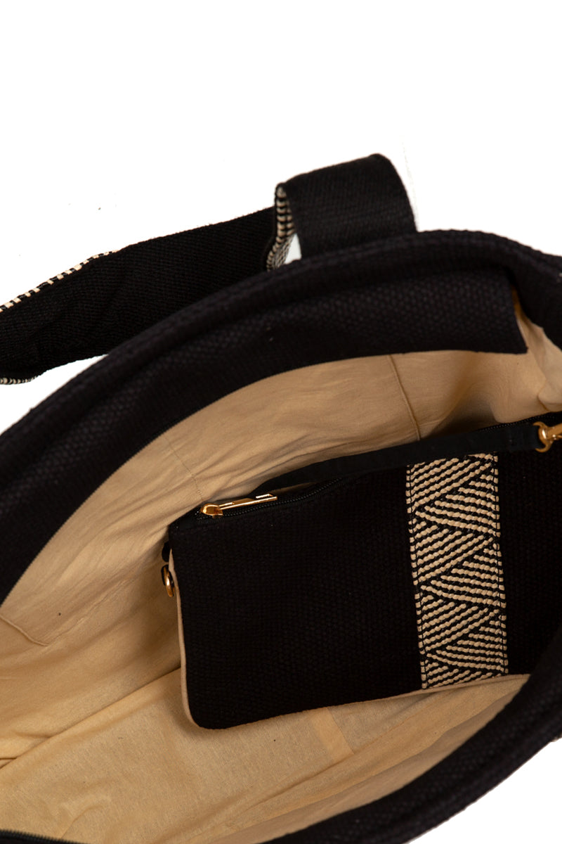 Suncatcher Daytripper Carryall Tote - Black - Sidney Byron