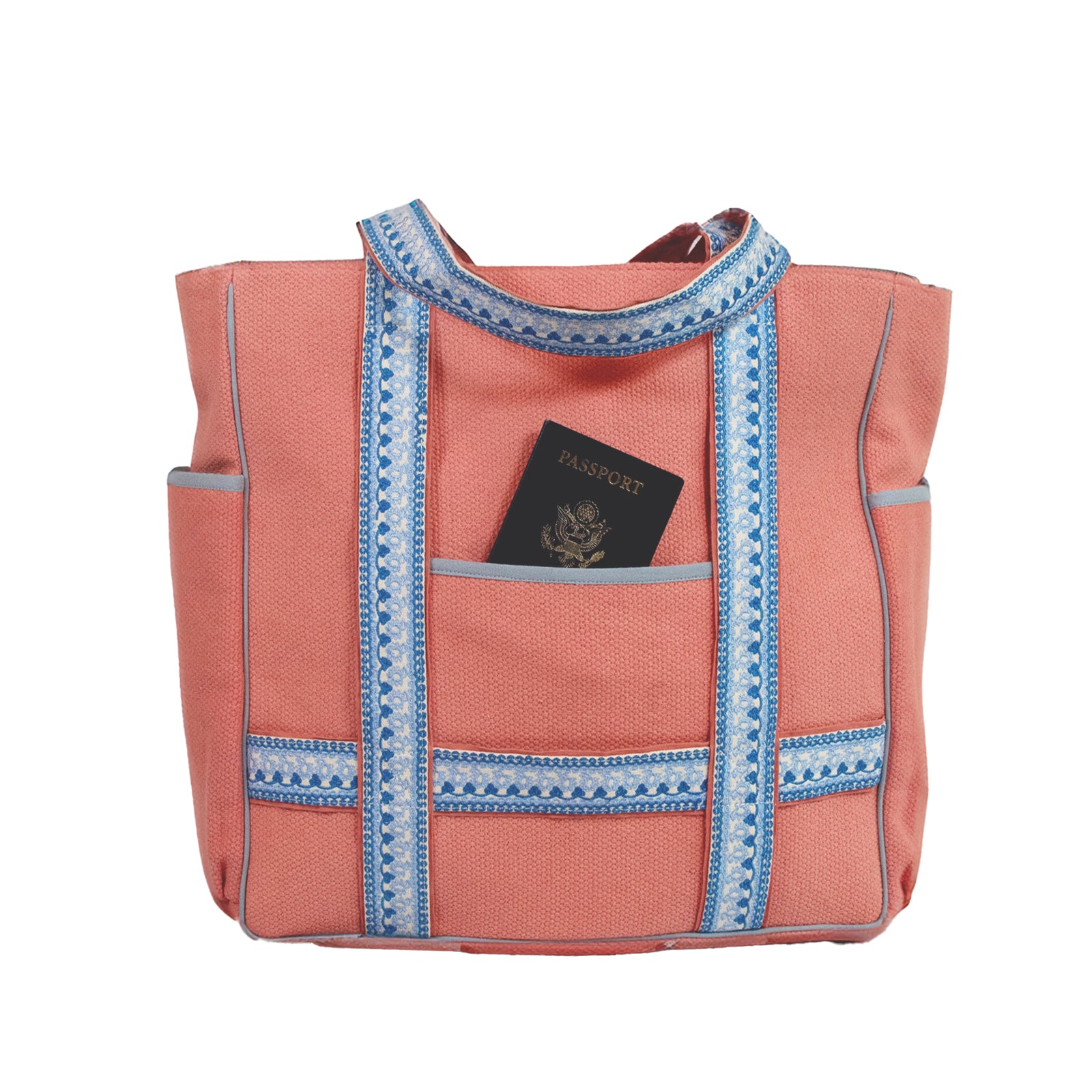 "Caro" Suncatcher Daytripper Tote and Pouch - Sidney Byron