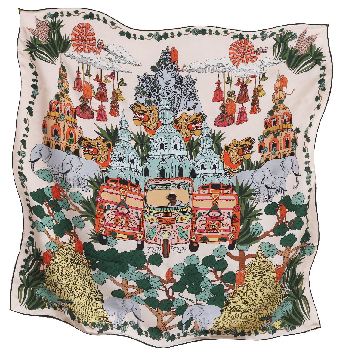 Dream Places - Silk Scarf - Sidney Byron