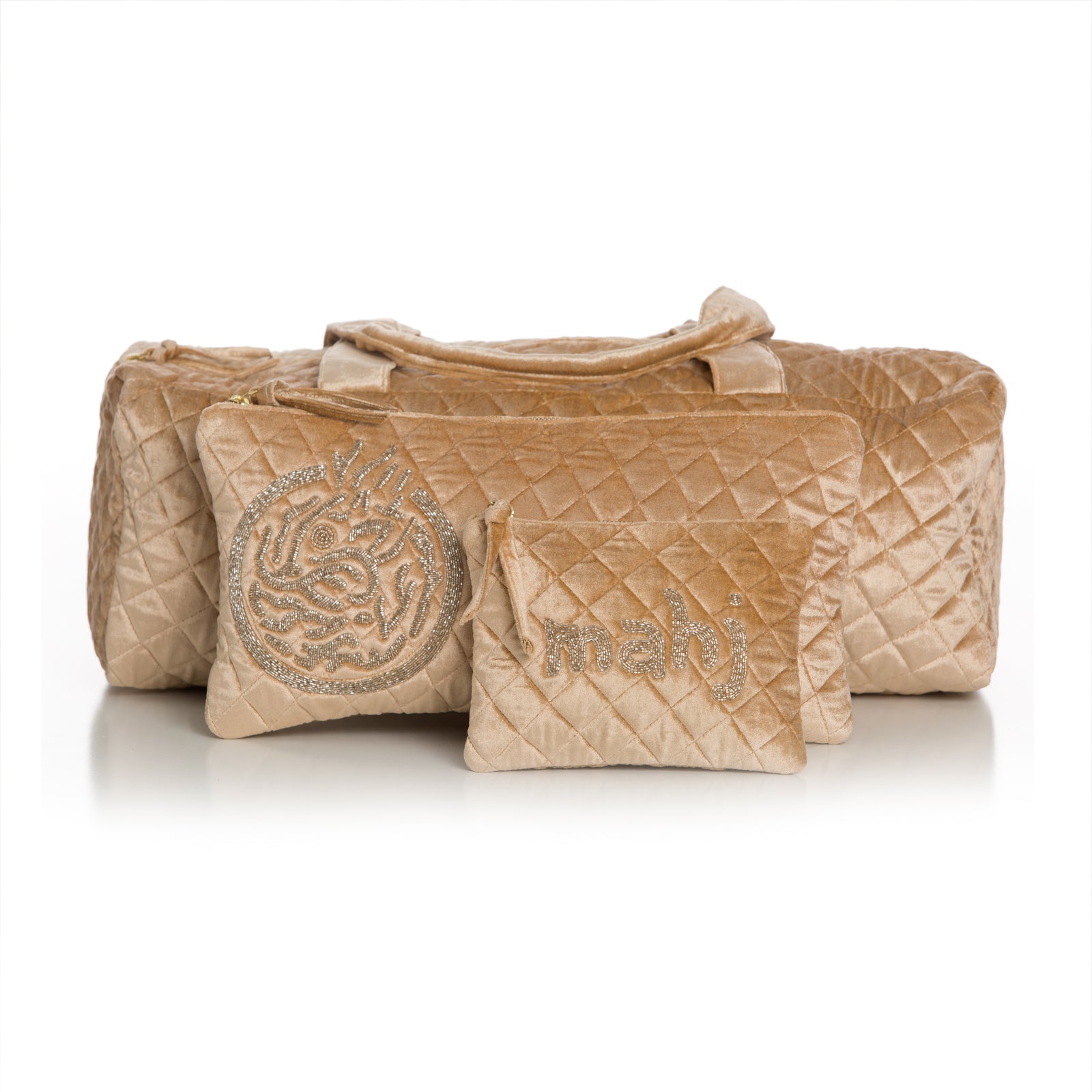Mahjong Bag Travel Set - Amber - Sidney Byron