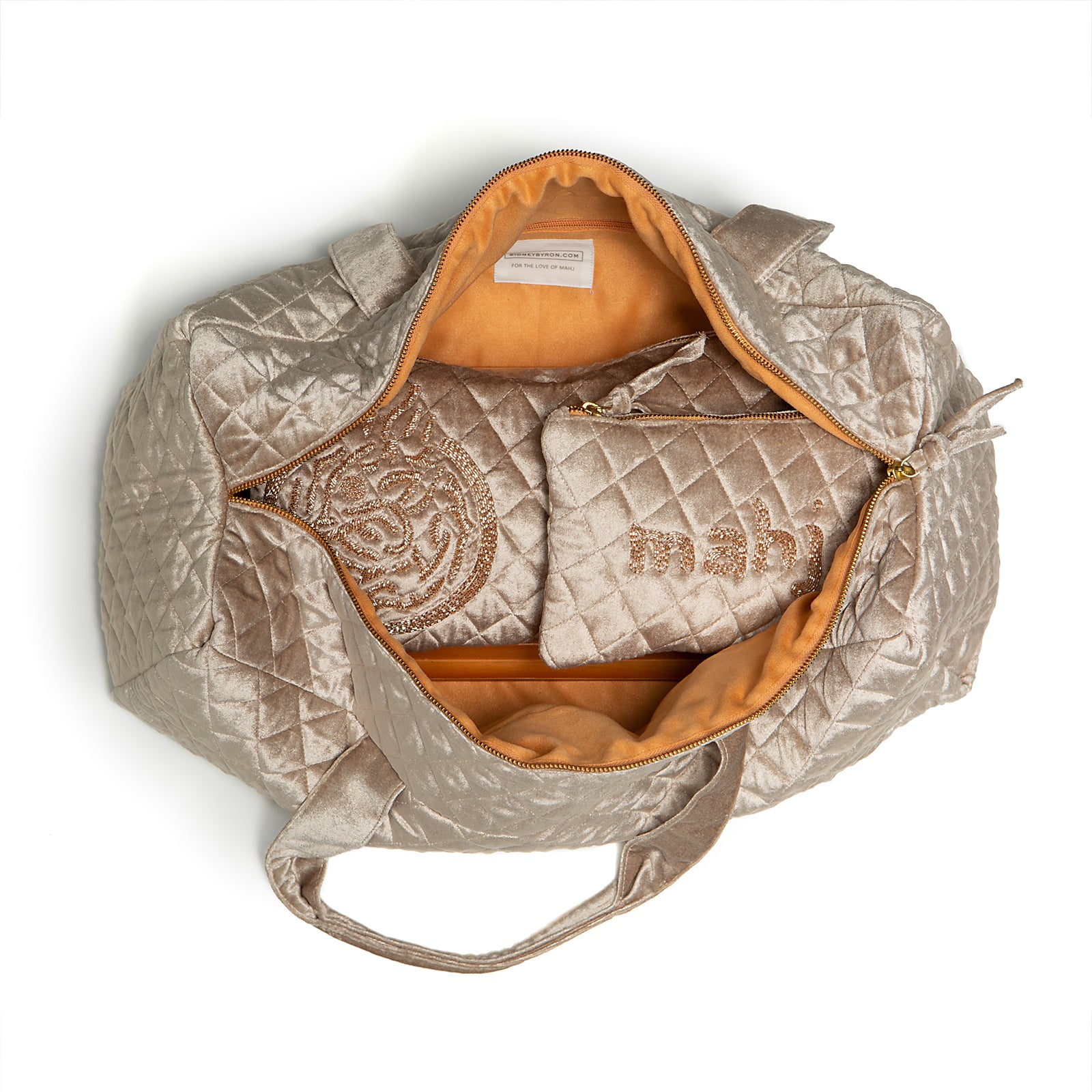 Mahjong Bag Travel Set - Taupe - Sidney Byron