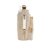 HydroBag® HANDLE® - Dark Oatmeal Canvas with Canvas Vegan Leather Strap