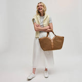 Calypso Tote in Chocolate