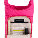 HydroBag® Handle®- Bright Pink with Pink and Green Striped Strap