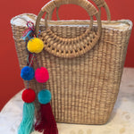 Straw Bag - Round handles - Sidney Byron