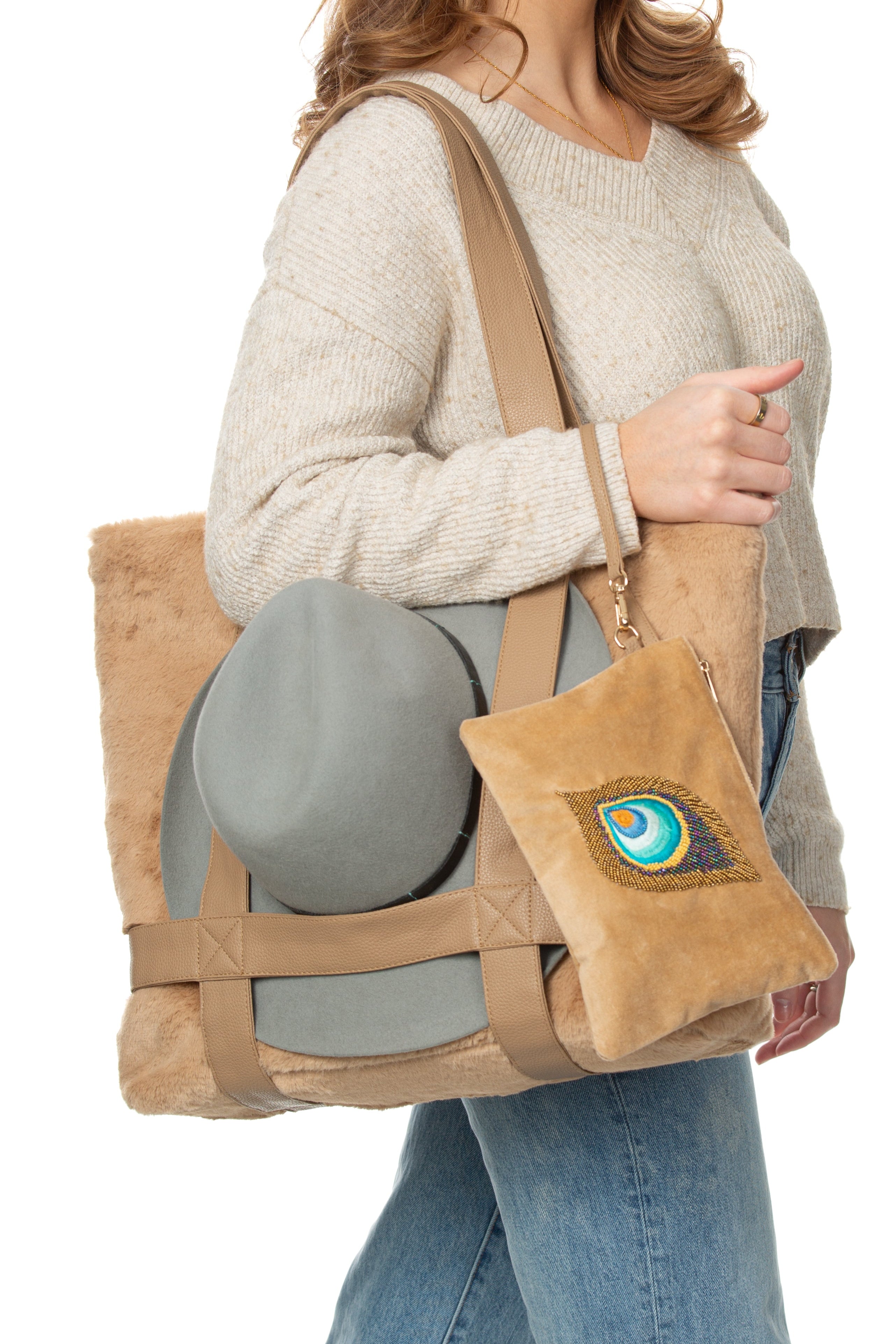 Winter Suncatcher Dominique Tote and Pouch - Sidney Byron
