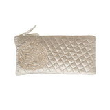Mahjong Tile Bag - Silver