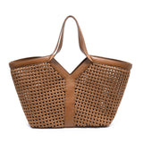Calypso Tote in Chocolate