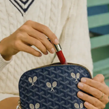 Women's Tennis Whimsy Cosmetic Pouch