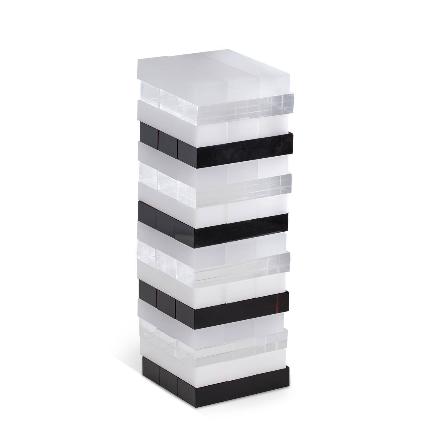 Acrylic Table Top Jenga Game - Sidney Byron