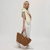 Calypso Tote in Chocolate