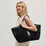 Calypso Woven Tote in Nude