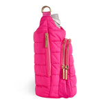 HydroBag® Handle®- Bright Pink with Pink and Green Striped Strap