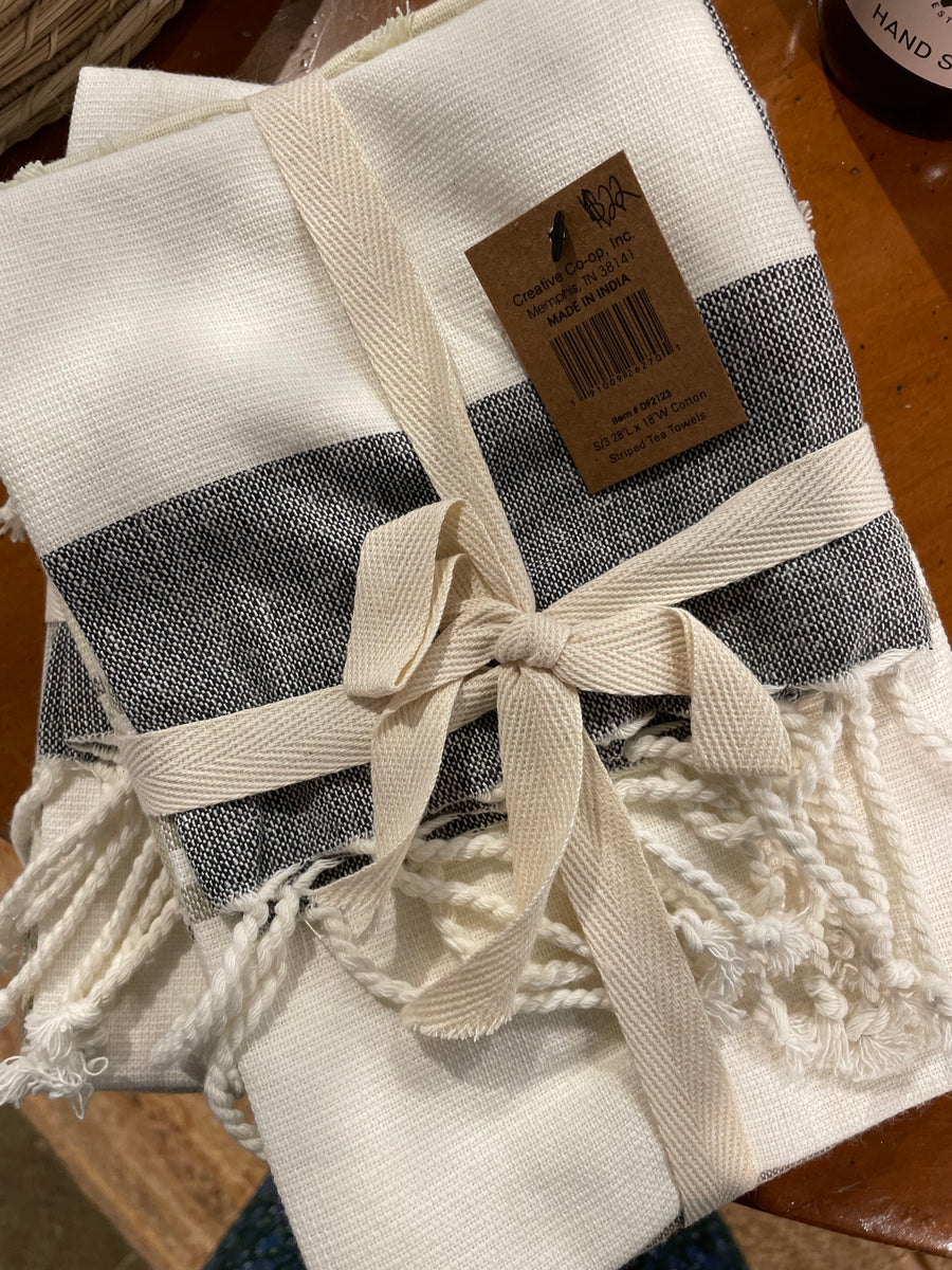 Tea Towels - Striped, Cotton - Sidney Byron
