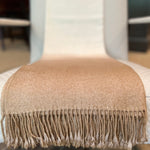 Dip Dye Throw - Camel - Sidney Byron