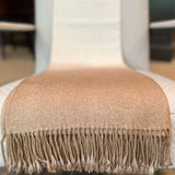 Dip Dye Throw - Camel - Sidney Byron