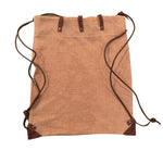 Italian Linen Backpack in Clay - Sidney Byron