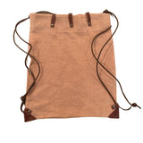 Italian Linen Backpack in Clay - Sidney Byron
