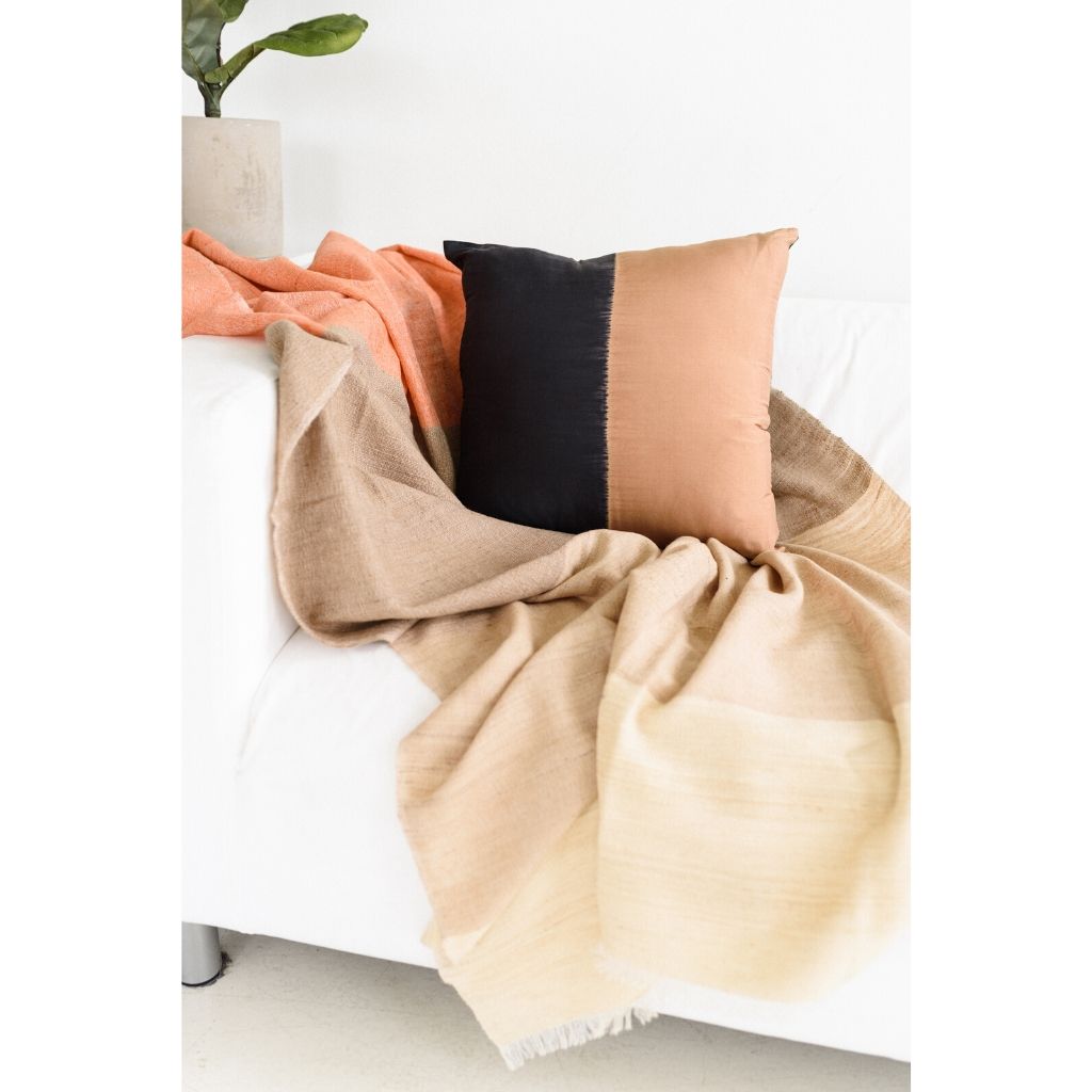Chestnut Merino Throw - Sidney Byron