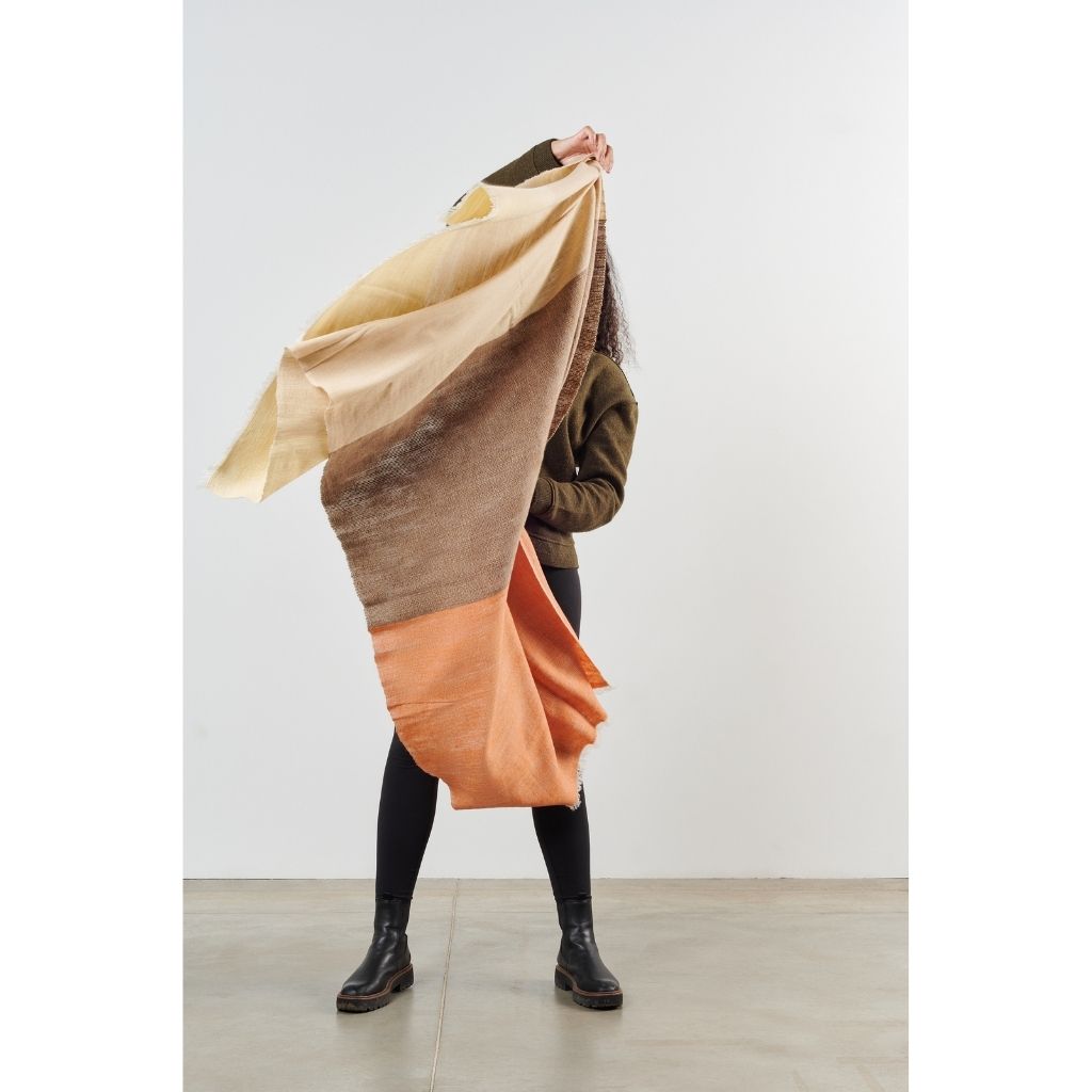 Chestnut Merino Throw - Sidney Byron