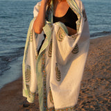 Marigold Bush Block Print Scarf - Sidney Byron